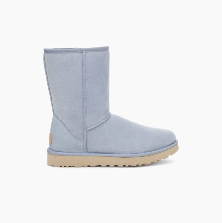 UGG Classic Short II Light Blue Boots for Women (NYKA61820)